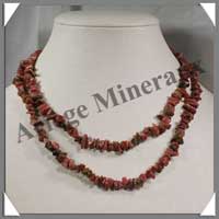 RHODONITE - Sautoir Baroque - 90 cm - MBXRD