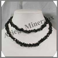 TOURNALINE NOIRE - Sautoir Baroque - 80 cm - C31105